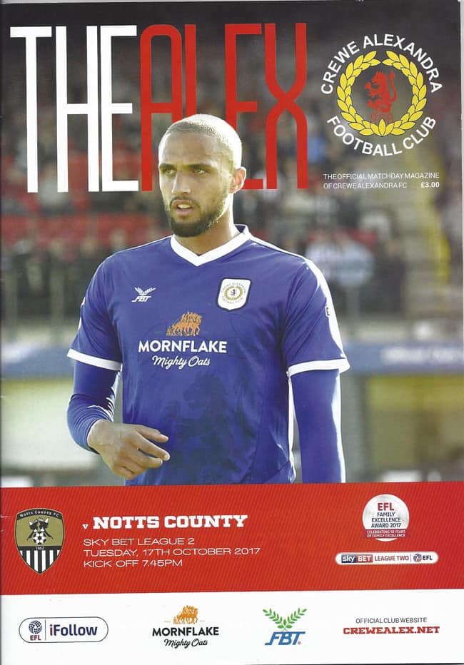 Crewe Alexandra FC v Notts County FC